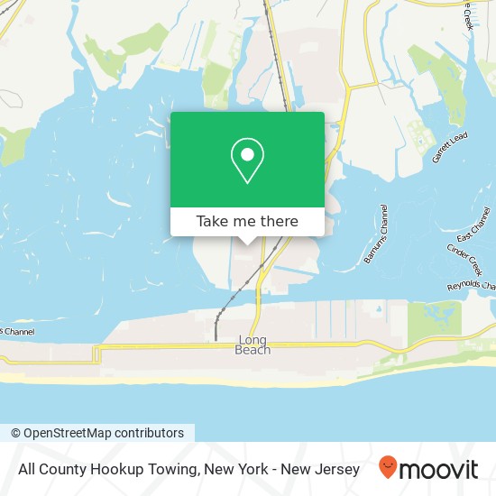 Mapa de All County Hookup Towing