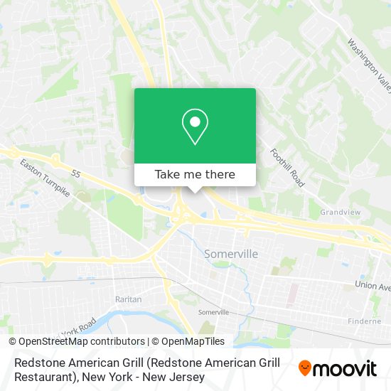 Mapa de Redstone American Grill