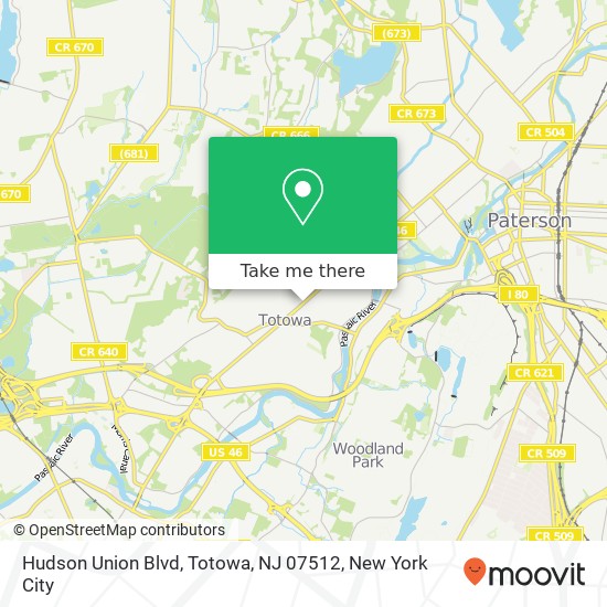 Hudson Union Blvd, Totowa, NJ 07512 map