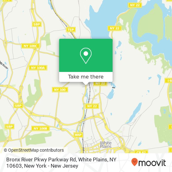 Bronx River Pkwy Parkway Rd, White Plains, NY 10603 map