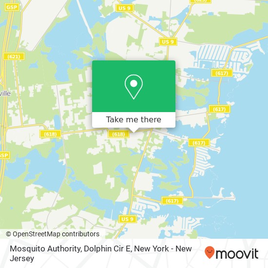 Mosquito Authority, Dolphin Cir E map