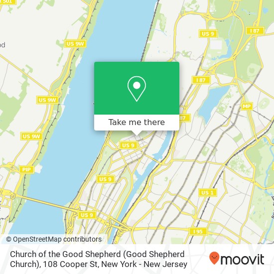 Church of the Good Shepherd (Good Shepherd Church), 108 Cooper St map