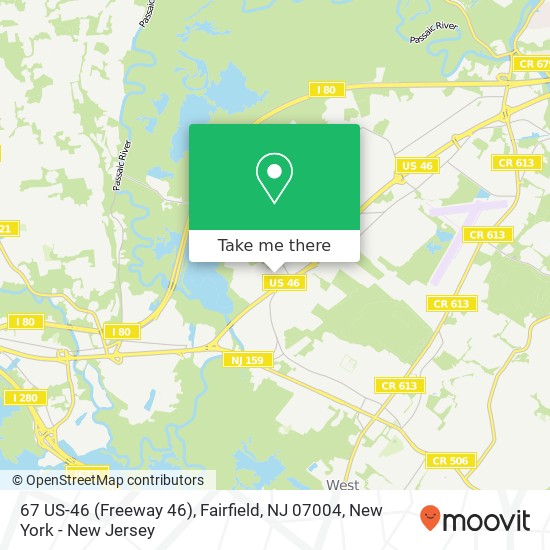 67 US-46 (Freeway 46), Fairfield, NJ 07004 map