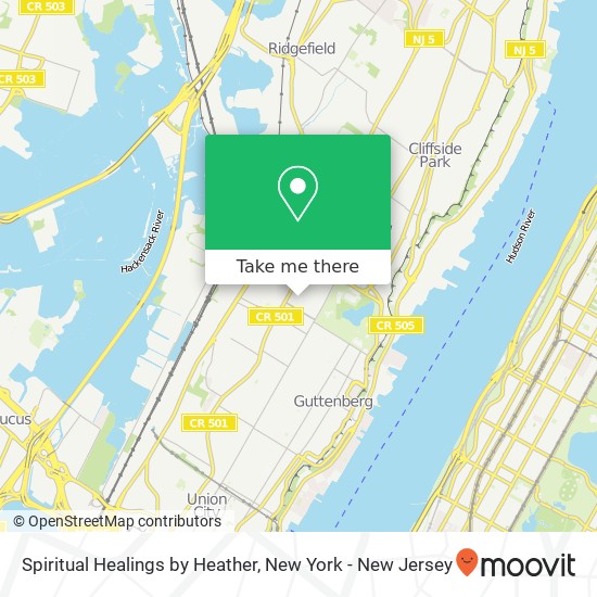 Spiritual Healings by Heather map