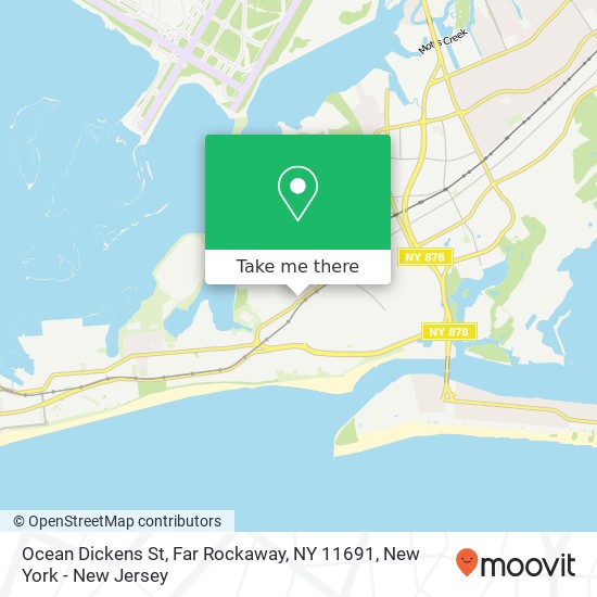 Ocean Dickens St, Far Rockaway, NY 11691 map