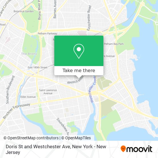 Mapa de Doris St and Westchester Ave
