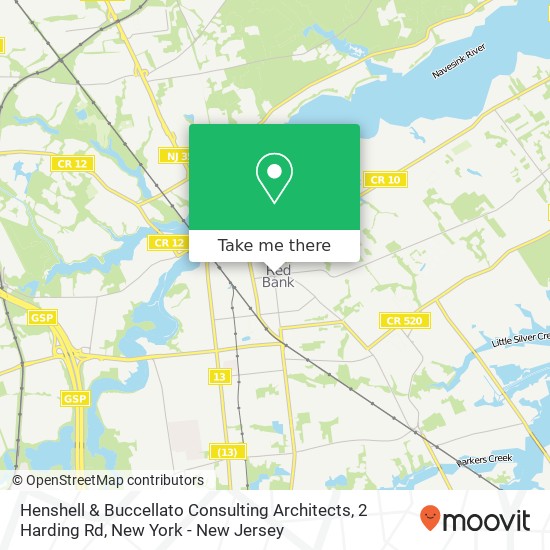 Mapa de Henshell & Buccellato Consulting Architects, 2 Harding Rd