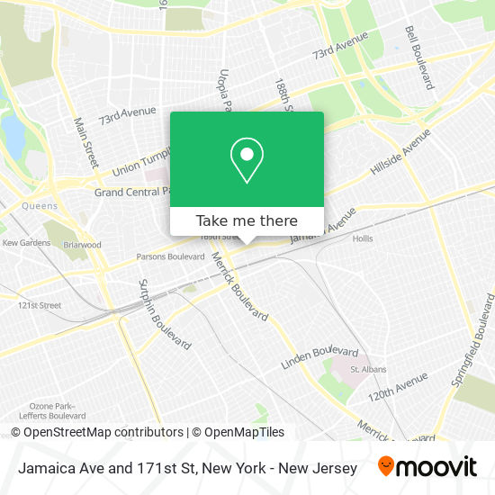 Mapa de Jamaica Ave and 171st St
