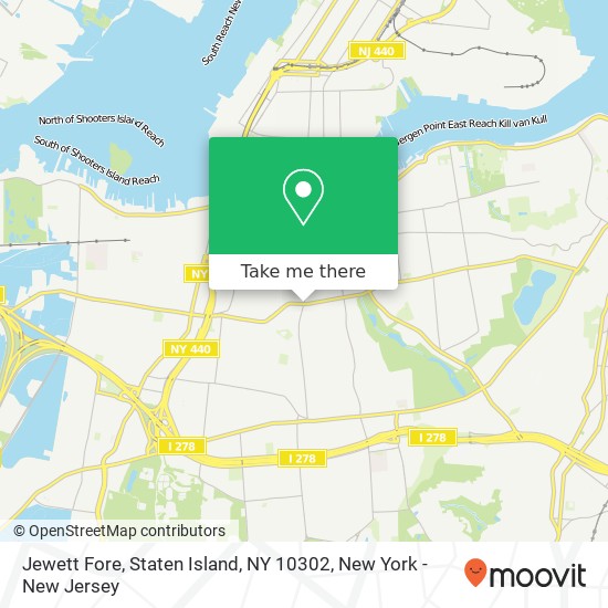 Jewett Fore, Staten Island, NY 10302 map