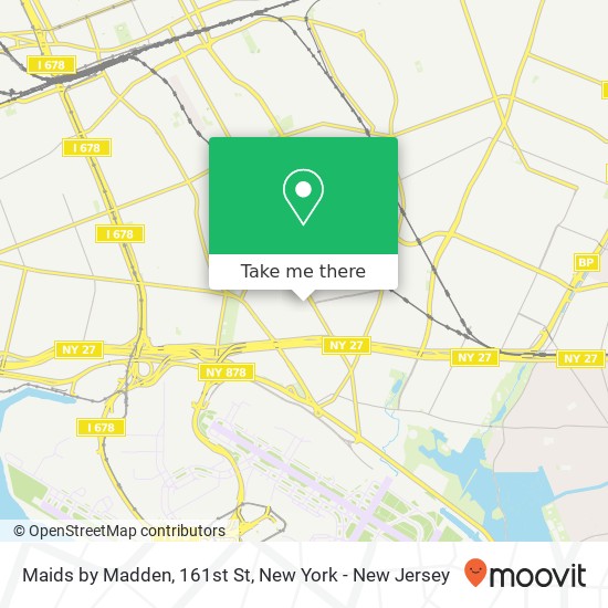 Mapa de Maids by Madden, 161st St