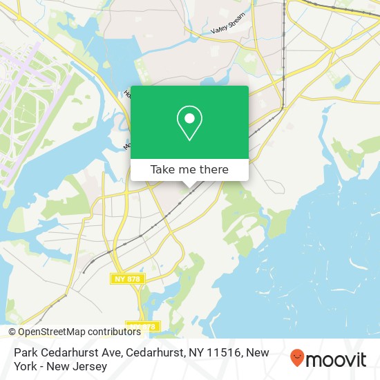 Park Cedarhurst Ave, Cedarhurst, NY 11516 map