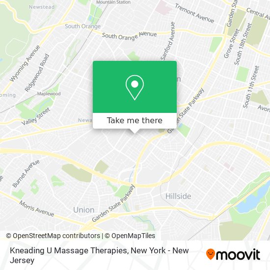 Mapa de Kneading U Massage Therapies