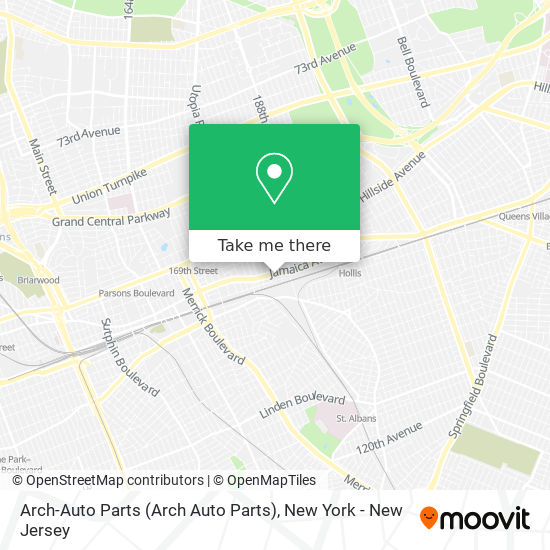 Arch-Auto Parts map