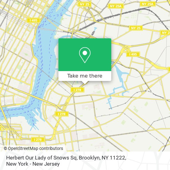 Mapa de Herbert Our Lady of Snows Sq, Brooklyn, NY 11222