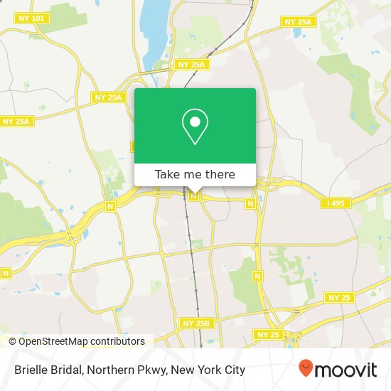 Mapa de Brielle Bridal, Northern Pkwy