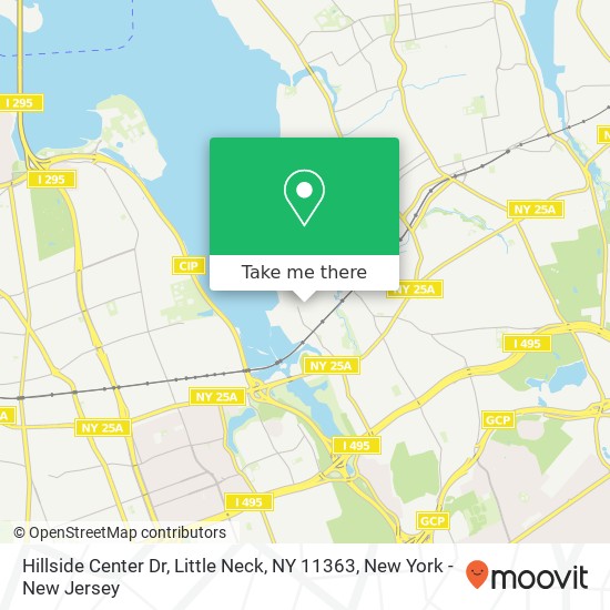Hillside Center Dr, Little Neck, NY 11363 map