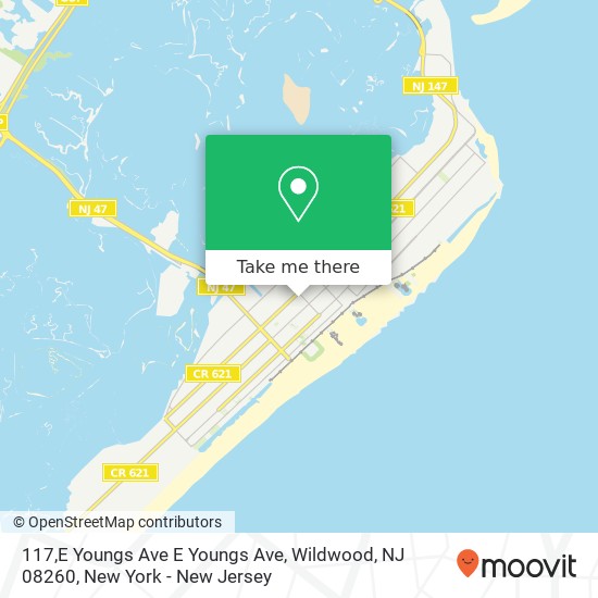 117,E Youngs Ave E Youngs Ave, Wildwood, NJ 08260 map