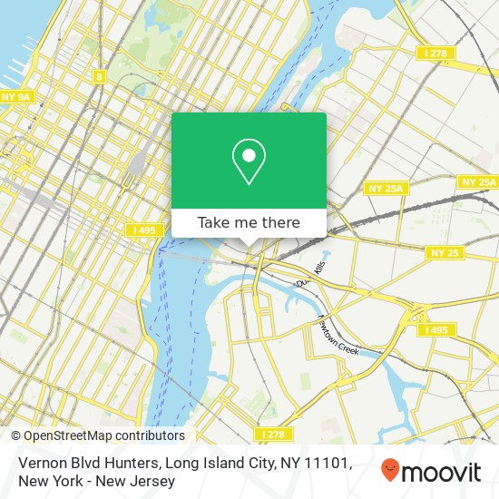 Vernon Blvd Hunters, Long Island City, NY 11101 map