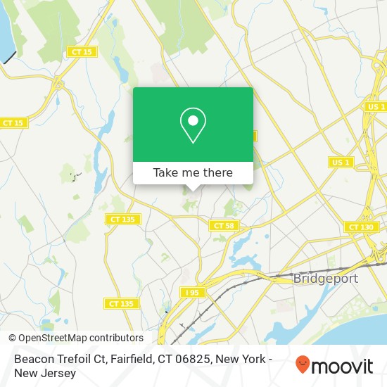 Beacon Trefoil Ct, Fairfield, CT 06825 map