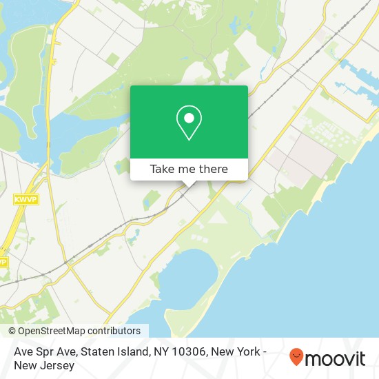 Ave Spr Ave, Staten Island, NY 10306 map