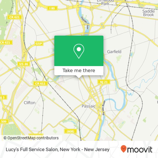 Mapa de Lucy's Full Service Salon