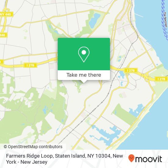 Farmers Ridge Loop, Staten Island, NY 10304 map