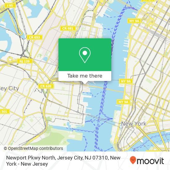 Newport Pkwy North, Jersey City, NJ 07310 map
