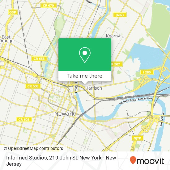 Informed Studios, 219 John St map