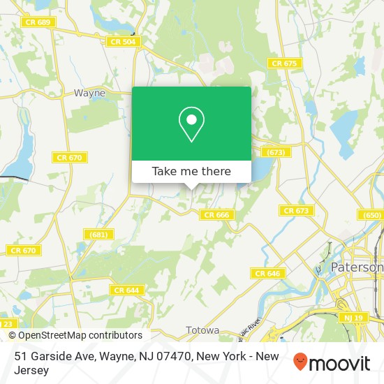 51 Garside Ave, Wayne, NJ 07470 map