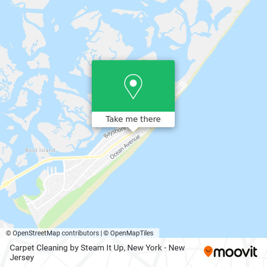 Carpet Cleaning by Steam It Up map