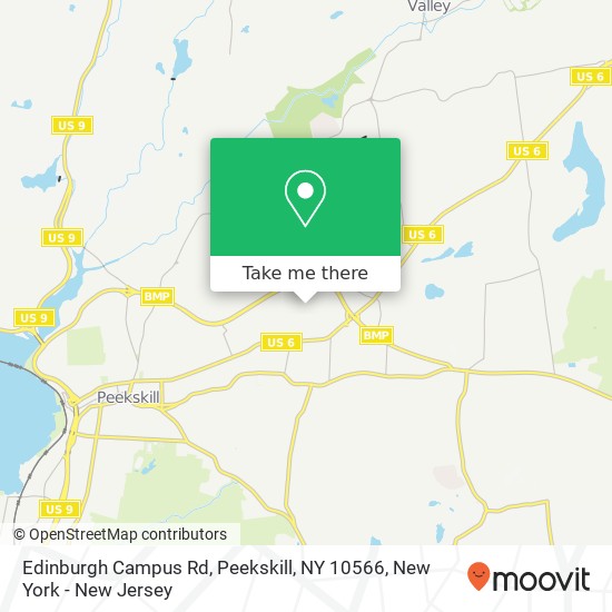 Edinburgh Campus Rd, Peekskill, NY 10566 map