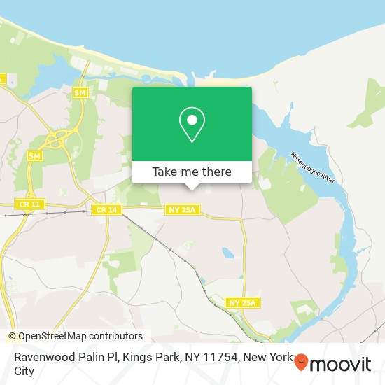 Ravenwood Palin Pl, Kings Park, NY 11754 map