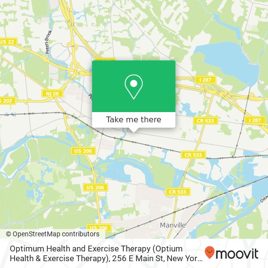 Optimum Health and Exercise Therapy (Optium Health & Exercise Therapy), 256 E Main St map