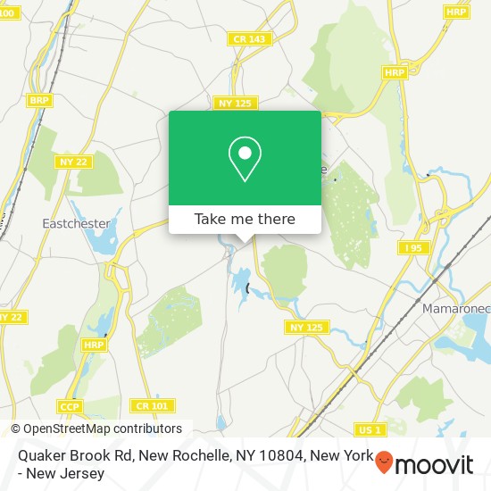 Quaker Brook Rd, New Rochelle, NY 10804 map