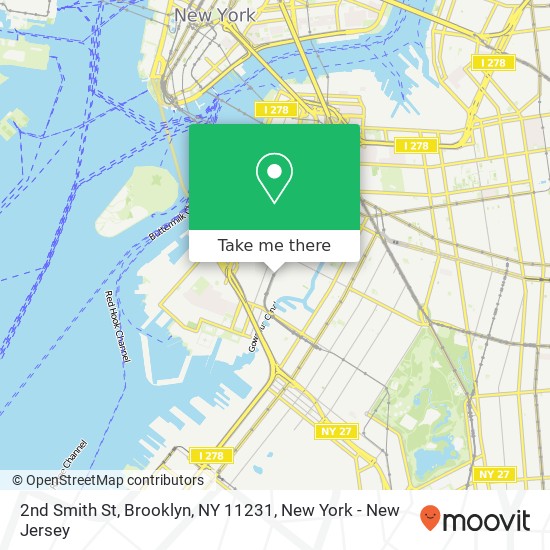 2nd Smith St, Brooklyn, NY 11231 map