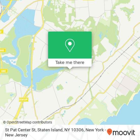 St Pat Center St, Staten Island, NY 10306 map