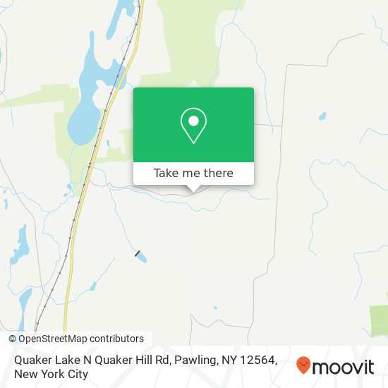 Quaker Lake N Quaker Hill Rd, Pawling, NY 12564 map