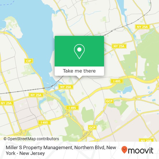 Miller S Property Management, Northern Blvd map