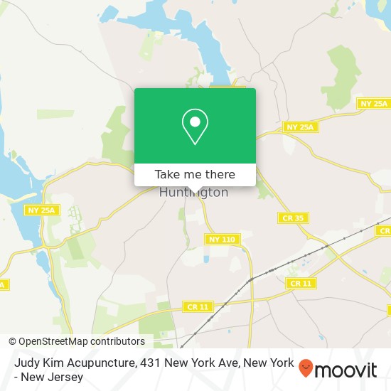 Mapa de Judy Kim Acupuncture, 431 New York Ave