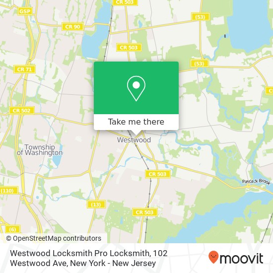 Westwood Locksmith Pro Locksmith, 102 Westwood Ave map