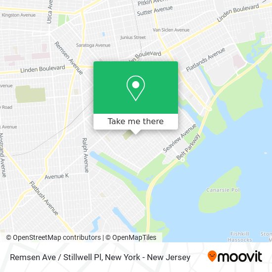 Remsen Ave / Stillwell Pl map