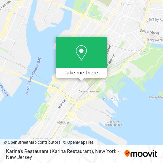 Mapa de Karina's Restaurant (Karina Restaurant)