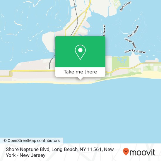 Shore Neptune Blvd, Long Beach, NY 11561 map