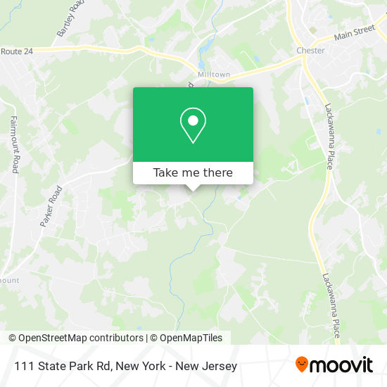111 State Park Rd, Chester, NJ 07930 map