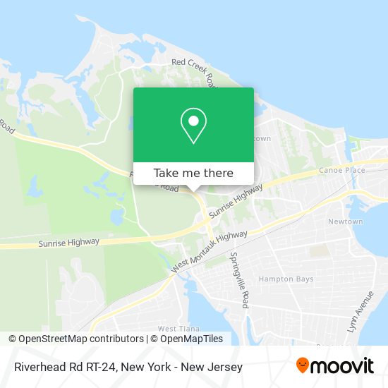 Mapa de Riverhead Rd RT-24
