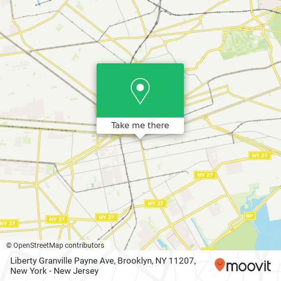 Liberty Granville Payne Ave, Brooklyn, NY 11207 map