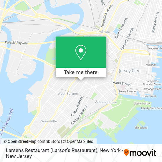 Mapa de Larsen's Restaurant (Larson's Restaurant)