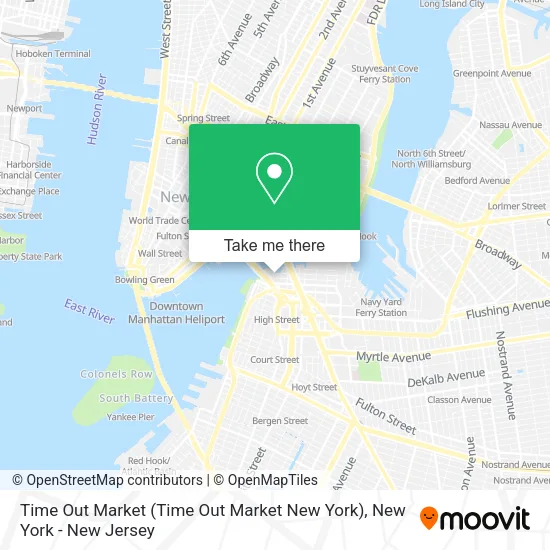 Time Out Market (Time Out Market New York) map