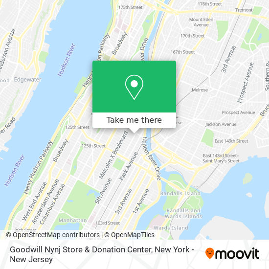 Goodwill Nynj Store & Donation Center map