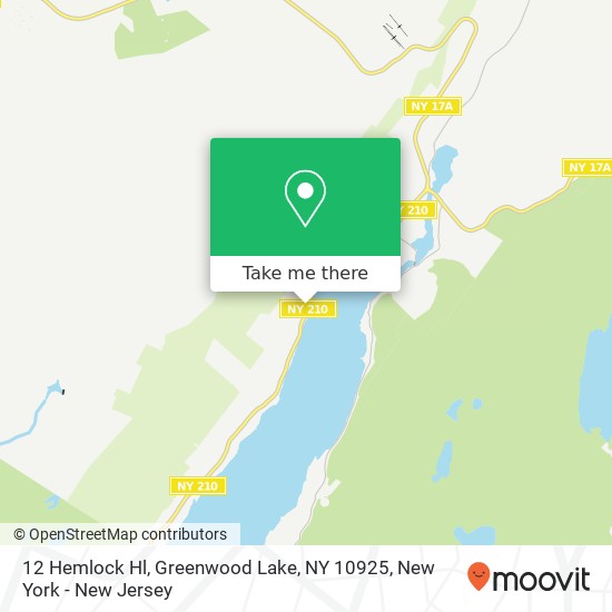 12 Hemlock Hl, Greenwood Lake, NY 10925 map